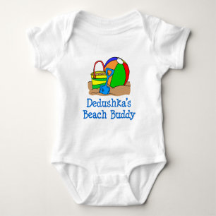 Dedushka's Beach Buddy Baby Bodysuit