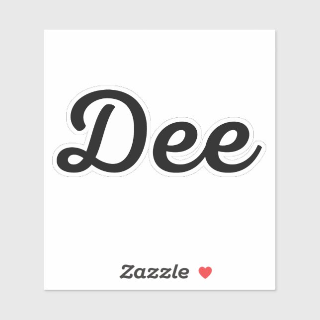 Dee (Sheet)