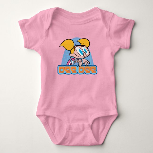 Dee Dee Character Name Graphic Baby Bodysuit (Front)