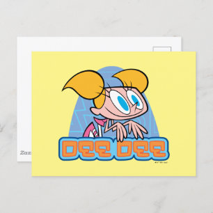 Dee Dee Character Name Graphic Postcard