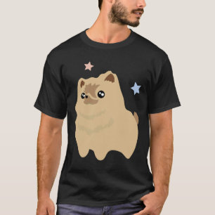 Dee Dee The Pomeranian Puppy Star T-Shirt