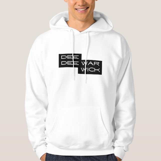 Dee Dee Warwick Black Men's Hoodie (Front)