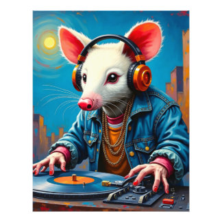 DEE JAY OPOSSUM 3 PHOTO PRINT