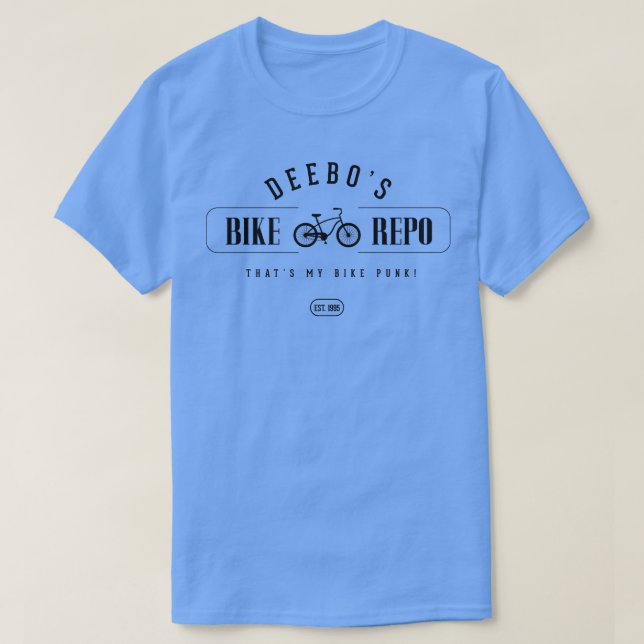 Deebos Bike Repo Est 1995 T-Shirt (Design Front)