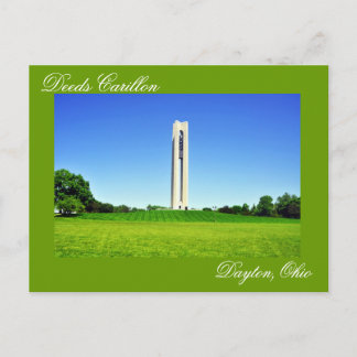 Deeds Carillon, Dayton, Ohio, U.S.A. Postcard