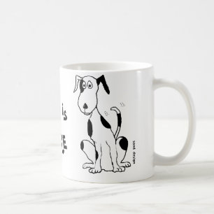 Deefa Dog, my best friend is ... mug
