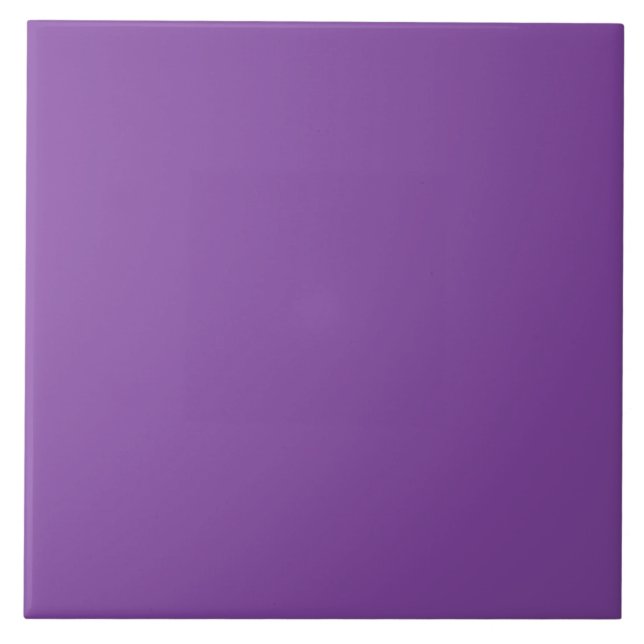 Deep Amethyst Ceramic Tile. Tile (Front)