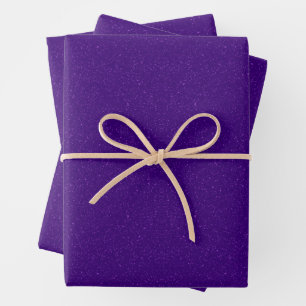 Deep Amethyst Glitter Gift Wrap Sheets – Customise