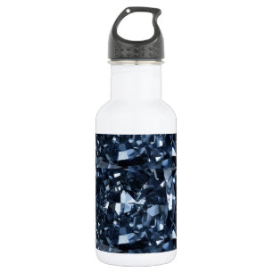 Deep Blue Diamond Effect 532 Ml Water Bottle