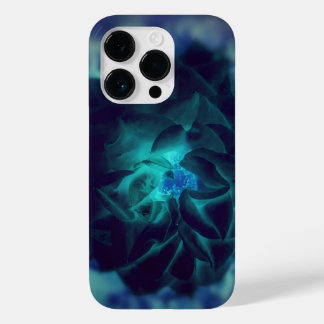 Deep Blue Flower Case-Mate iPhone 14 Pro Case
