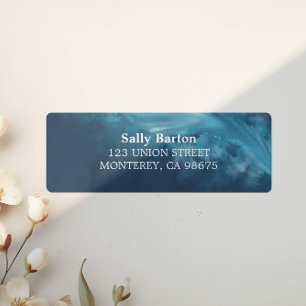 Deep Blue Ocean Wave Wedding