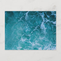 Deep Blue Ocean Waves