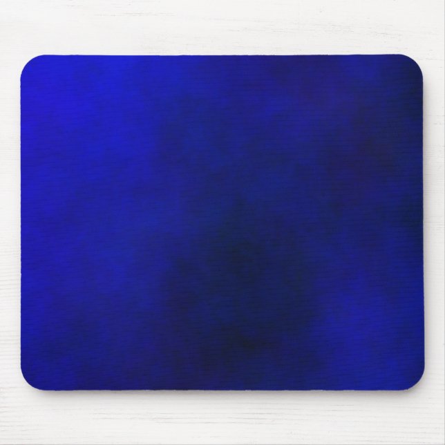 Deep Blue Plasma Gradient Mouse Pad (Front)