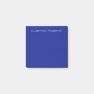 Deep Blue Post-it Notes