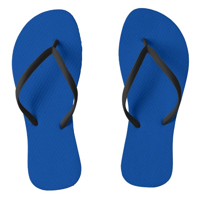 Deep Blue, Royal Azure (Religion) Jandals (Footbed)