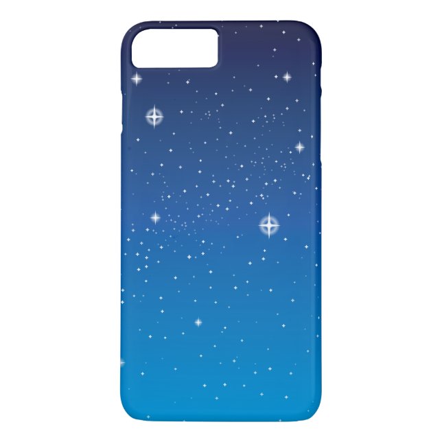 Deep Blue Starry Night Sky Case-Mate iPhone Case (Back)