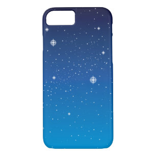 Deep Blue Starry Night Sky iPhone 8/7 Case
