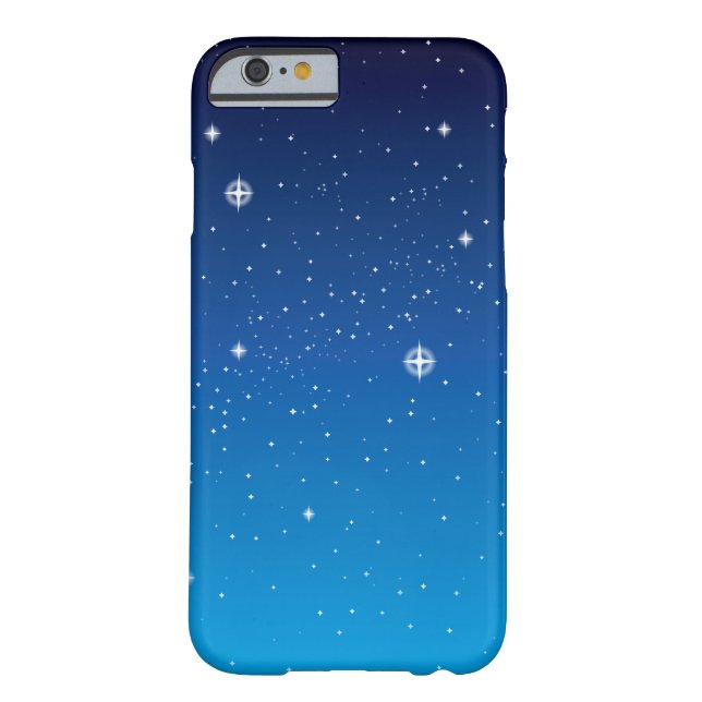 Deep Blue Starry Night Sky Case-Mate iPhone Case (Back)
