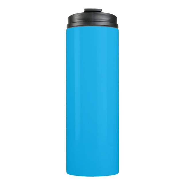 Deep Blue Thermal Tumbler  (Front)
