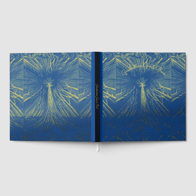 Deep Blue Tree of Knowledge Guest Book (Full)