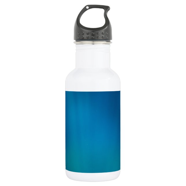 Deep Blue Underwater Glow 532 Ml Water Bottle (Front)