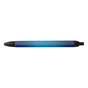Deep Blue Underwater Glow Black Ink Pen