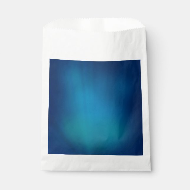 Deep Blue Underwater Glow Favour Bags (Front)