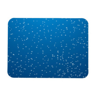 Deep Blue Water and TIny Bubbles Magnet