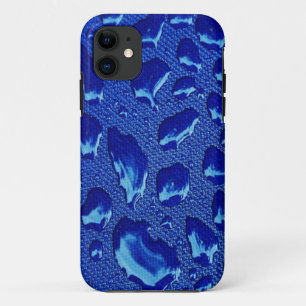 Deep Blue Water Droplets Case-Mate iPhone Case