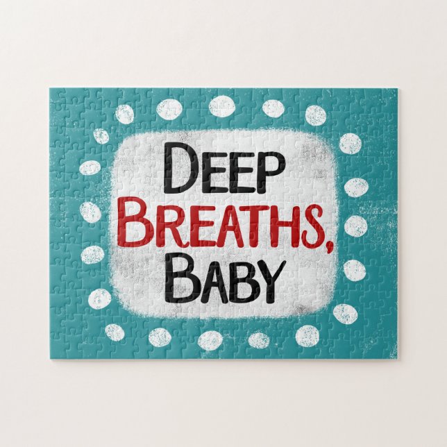 Deep Breaths, Baby Jigsaw Puzzle (Horizontal)