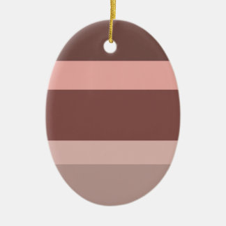 Deep Coloured Block Arrt Ceramic Tree Decoration