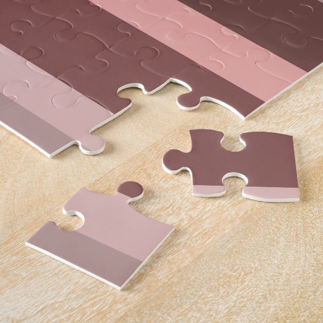 Deep Coloured Block Arrt Jigsaw Puzzle (Side)