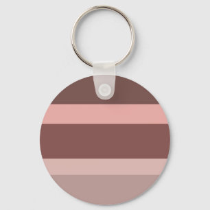 Deep Coloured Block Arrt Key Ring