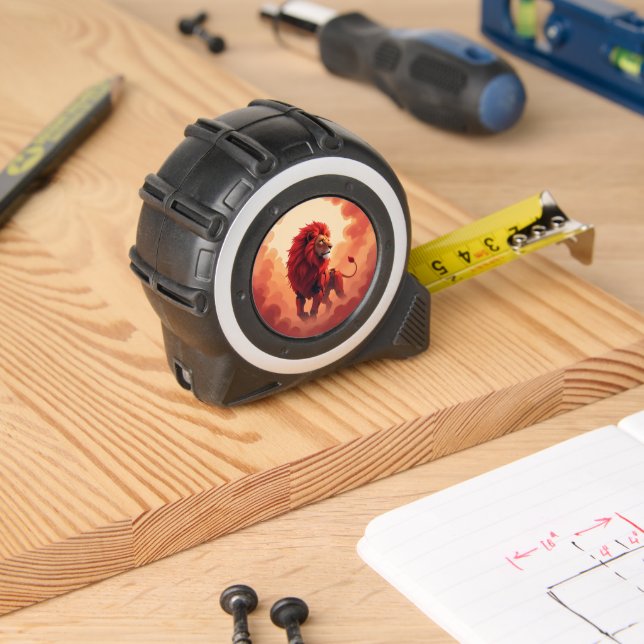 Deep Crimson Glow – The Lion of Burning Destiny.   1 (Woodwork)