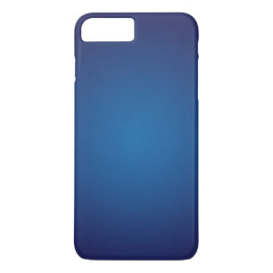 Deep Dark Blue Grainy Vignette Case-Mate iPhone Case