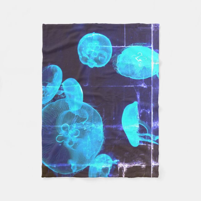 Deep Dive Buddha Today #2 Cosy Ocean  Fleece Blanket (Front)