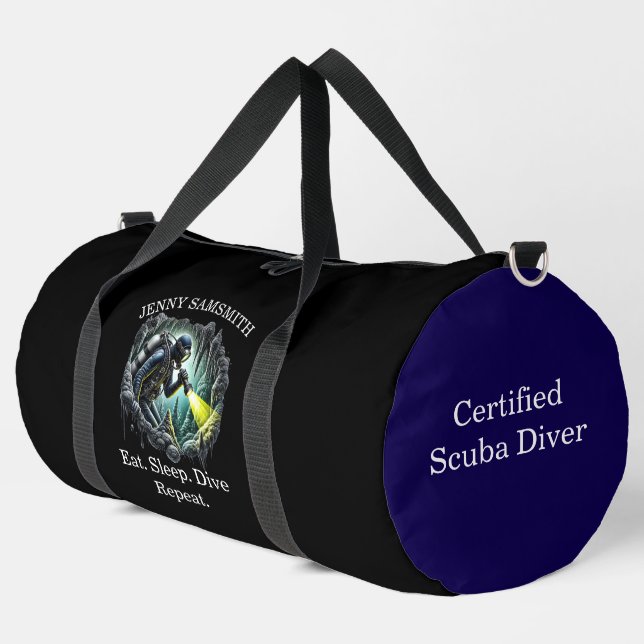 Deep Dive Duffle Bag: Fun Meets Function! Bag (Left Corner)