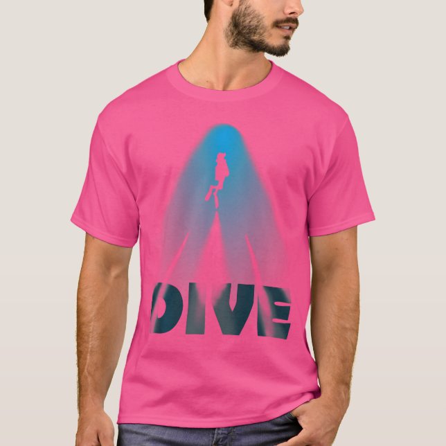 Deep Dive Scuba Diving T-Shirt (Front)