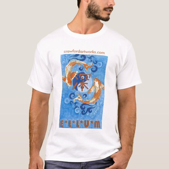 Deep Ellum Koi T-Shirt (Front)