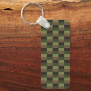 Deep Forest Color Combination Key Ring