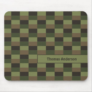 Deep Forest Colour Combination Mouse Pad