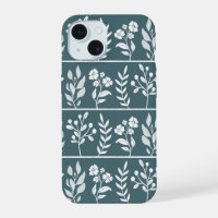 Deep Forest Green Botanical Herbarium Garden