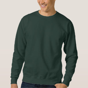 Deep Forest Green Solid Coloured Sweatshirt