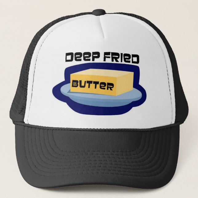 Deep Fried Butter Trucker Hat (Front)