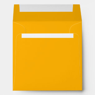Deep Golden Colour, Pretty Shade Of Yellow Envelope