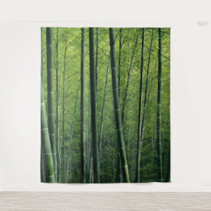 Deep Green Forest backdrop or decor Tapestry