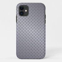 Deep Grey Steel Diamondplate Background