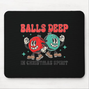 Deep In Christmas Srit Christmas Humorous Festive  Mouse Pad