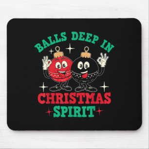 Deep In Christmas Srit Christmas Humorous Festive  Mouse Pad
