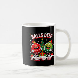Deep In Christmas Srit Funny Ornament  Coffee Mug